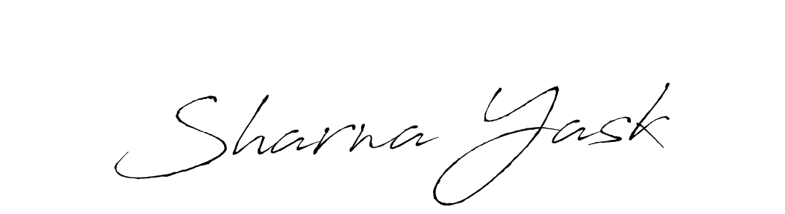 Use a signature maker to create a handwritten signature online. With this signature software, you can design (Antro_Vectra) your own signature for name Sharna Yask. Sharna Yask signature style 6 images and pictures png
