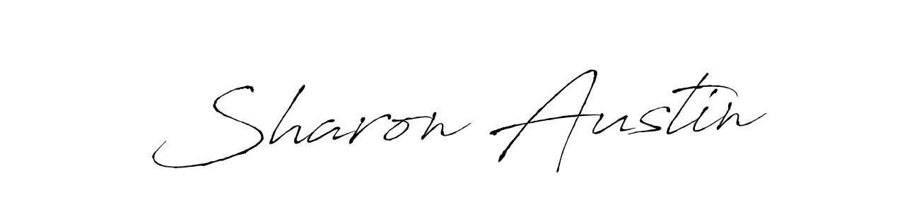 Also You can easily find your signature by using the search form. We will create Sharon Austin name handwritten signature images for you free of cost using Antro_Vectra sign style. Sharon Austin signature style 6 images and pictures png