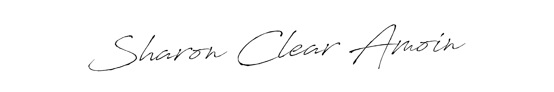 You can use this online signature creator to create a handwritten signature for the name Sharon Clear Amoin. This is the best online autograph maker. Sharon Clear Amoin signature style 6 images and pictures png