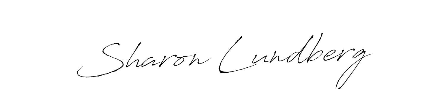 How to make Sharon Lundberg signature? Antro_Vectra is a professional autograph style. Create handwritten signature for Sharon Lundberg name. Sharon Lundberg signature style 6 images and pictures png