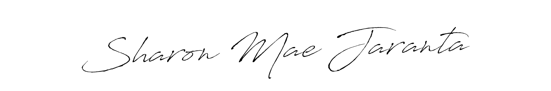 Make a beautiful signature design for name Sharon Mae Jaranta. With this signature (Antro_Vectra) style, you can create a handwritten signature for free. Sharon Mae Jaranta signature style 6 images and pictures png