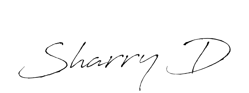 Also You can easily find your signature by using the search form. We will create Sharry D name handwritten signature images for you free of cost using Antro_Vectra sign style. Sharry D signature style 6 images and pictures png