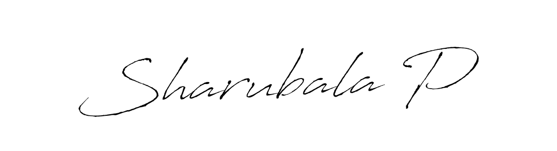 Also You can easily find your signature by using the search form. We will create Sharubala P name handwritten signature images for you free of cost using Antro_Vectra sign style. Sharubala P signature style 6 images and pictures png