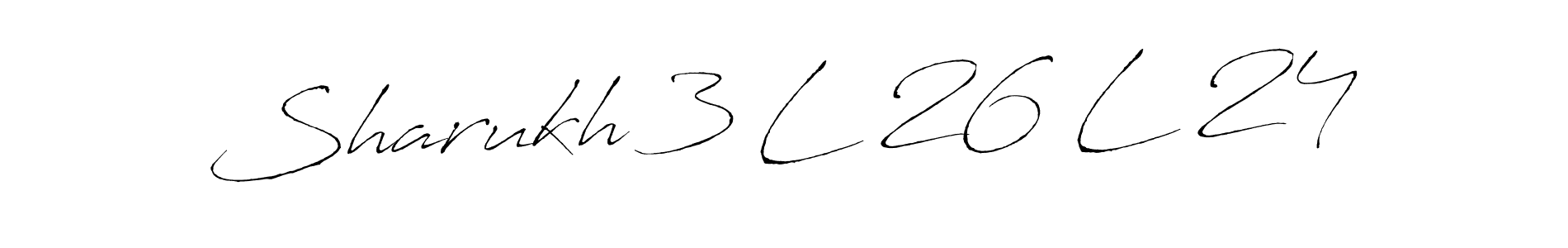 Also You can easily find your signature by using the search form. We will create Sharukh 3 L 26 L 24 name handwritten signature images for you free of cost using Antro_Vectra sign style. Sharukh 3 L 26 L 24 signature style 6 images and pictures png