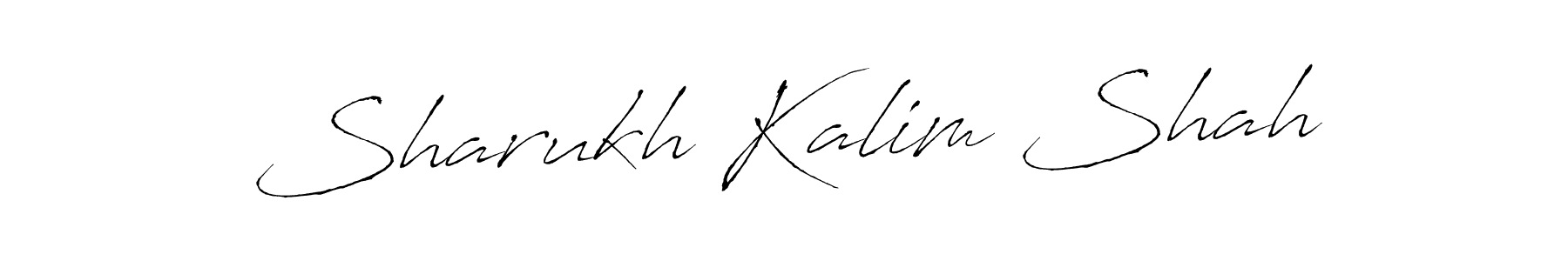 You should practise on your own different ways (Antro_Vectra) to write your name (Sharukh Kalim Shah) in signature. don't let someone else do it for you. Sharukh Kalim Shah signature style 6 images and pictures png