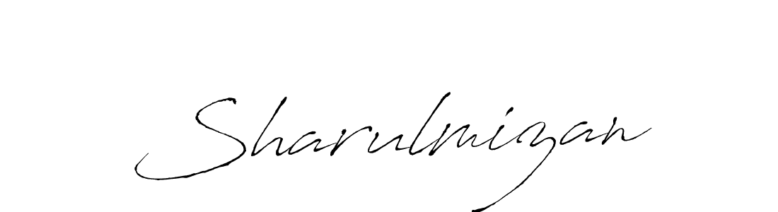 This is the best signature style for the Sharulmizan name. Also you like these signature font (Antro_Vectra). Mix name signature. Sharulmizan signature style 6 images and pictures png