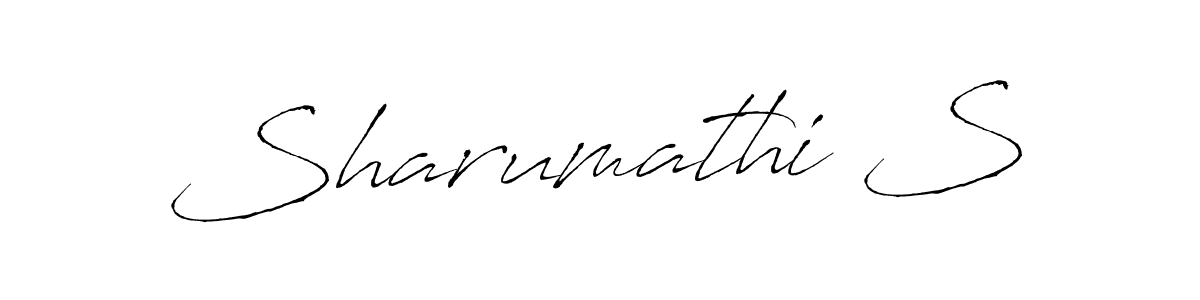 Make a beautiful signature design for name Sharumathi S. Use this online signature maker to create a handwritten signature for free. Sharumathi S signature style 6 images and pictures png