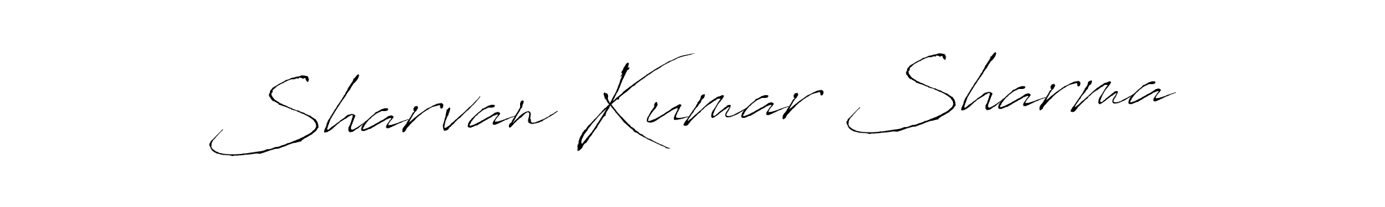 Sharvan Kumar Sharma stylish signature style. Best Handwritten Sign (Antro_Vectra) for my name. Handwritten Signature Collection Ideas for my name Sharvan Kumar Sharma. Sharvan Kumar Sharma signature style 6 images and pictures png