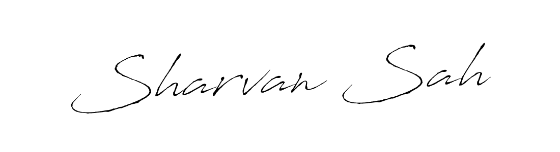 Use a signature maker to create a handwritten signature online. With this signature software, you can design (Antro_Vectra) your own signature for name Sharvan Sah. Sharvan Sah signature style 6 images and pictures png