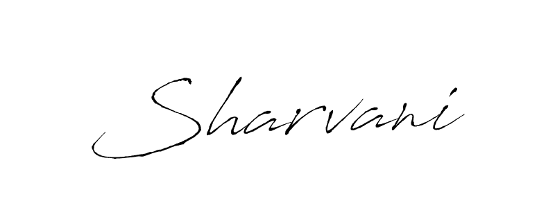 Make a beautiful signature design for name Sharvani. With this signature (Antro_Vectra) style, you can create a handwritten signature for free. Sharvani signature style 6 images and pictures png