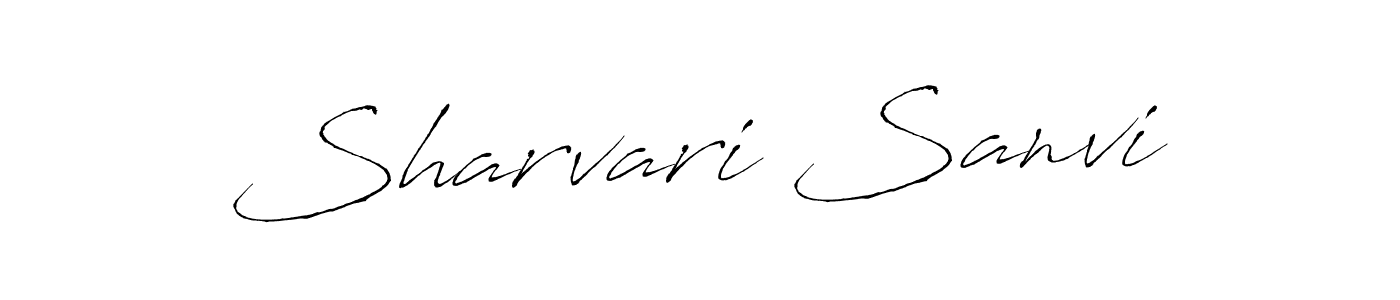 Similarly Antro_Vectra is the best handwritten signature design. Signature creator online .You can use it as an online autograph creator for name Sharvari Sanvi. Sharvari Sanvi signature style 6 images and pictures png