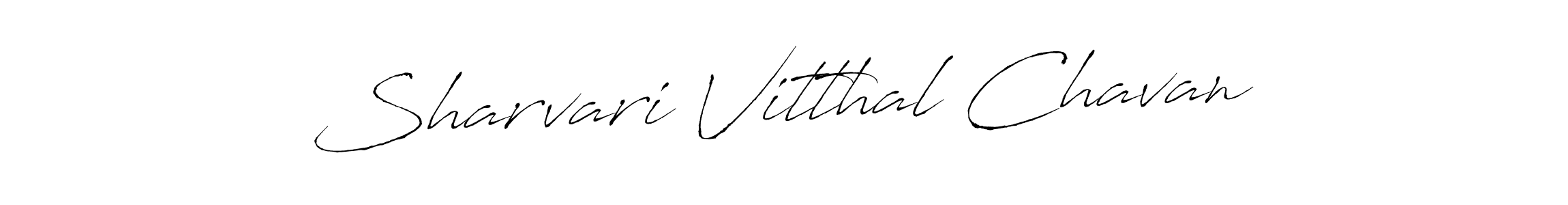 Also we have Sharvari Vitthal Chavan name is the best signature style. Create professional handwritten signature collection using Antro_Vectra autograph style. Sharvari Vitthal Chavan signature style 6 images and pictures png