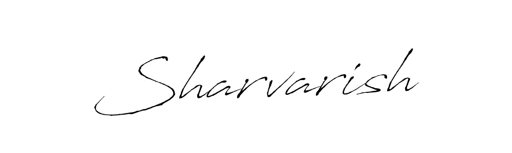 The best way (Antro_Vectra) to make a short signature is to pick only two or three words in your name. The name Sharvarish include a total of six letters. For converting this name. Sharvarish signature style 6 images and pictures png