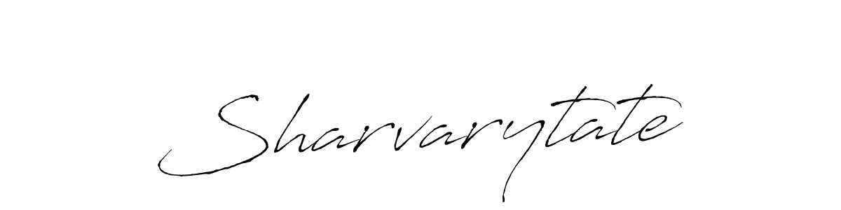 Use a signature maker to create a handwritten signature online. With this signature software, you can design (Antro_Vectra) your own signature for name Sharvarytate. Sharvarytate signature style 6 images and pictures png