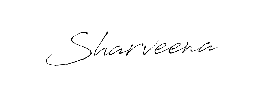 Create a beautiful signature design for name Sharveena. With this signature (Antro_Vectra) fonts, you can make a handwritten signature for free. Sharveena signature style 6 images and pictures png