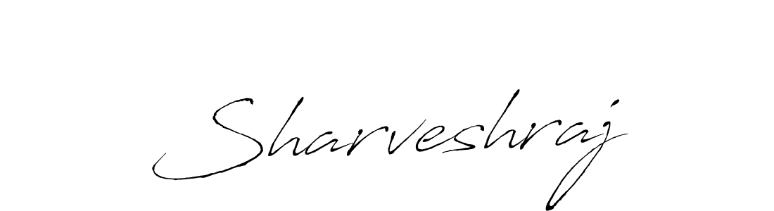 How to make Sharveshraj name signature. Use Antro_Vectra style for creating short signs online. This is the latest handwritten sign. Sharveshraj signature style 6 images and pictures png