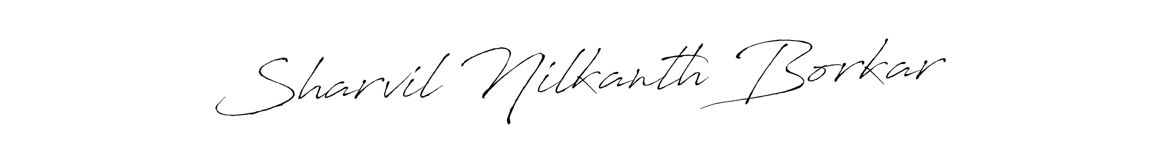 Use a signature maker to create a handwritten signature online. With this signature software, you can design (Antro_Vectra) your own signature for name Sharvil Nilkanth Borkar. Sharvil Nilkanth Borkar signature style 6 images and pictures png