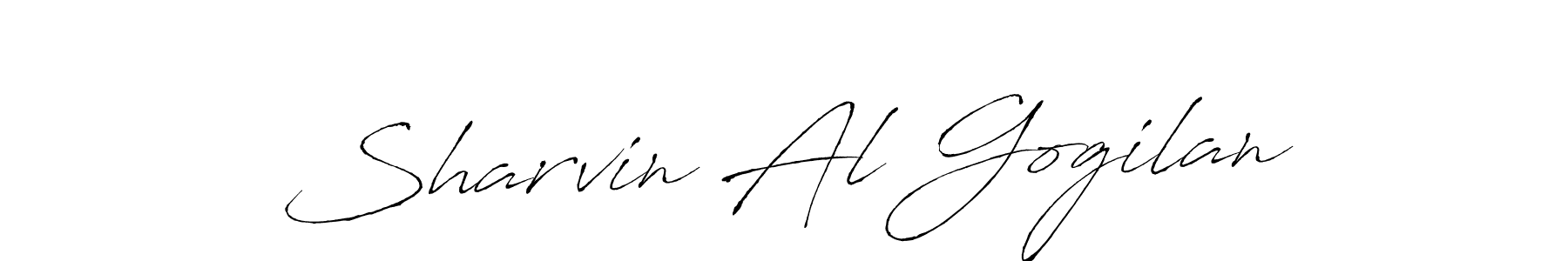 if you are searching for the best signature style for your name Sharvin Al Gogilan. so please give up your signature search. here we have designed multiple signature styles  using Antro_Vectra. Sharvin Al Gogilan signature style 6 images and pictures png