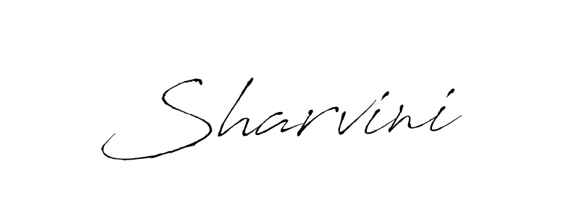 Make a beautiful signature design for name Sharvini. With this signature (Antro_Vectra) style, you can create a handwritten signature for free. Sharvini signature style 6 images and pictures png