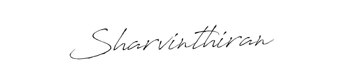 Sharvinthiran stylish signature style. Best Handwritten Sign (Antro_Vectra) for my name. Handwritten Signature Collection Ideas for my name Sharvinthiran. Sharvinthiran signature style 6 images and pictures png