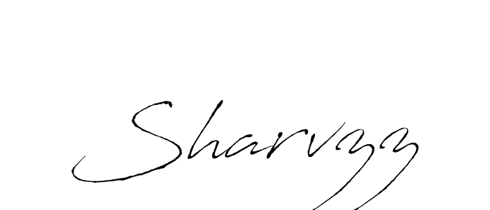 How to Draw Sharvzz signature style? Antro_Vectra is a latest design signature styles for name Sharvzz. Sharvzz signature style 6 images and pictures png