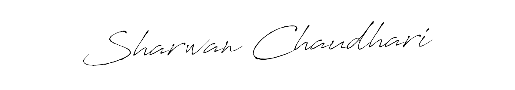 How to make Sharwan Chaudhari signature? Antro_Vectra is a professional autograph style. Create handwritten signature for Sharwan Chaudhari name. Sharwan Chaudhari signature style 6 images and pictures png