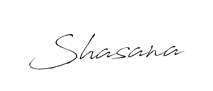 Use a signature maker to create a handwritten signature online. With this signature software, you can design (Antro_Vectra) your own signature for name Shasana. Shasana signature style 6 images and pictures png