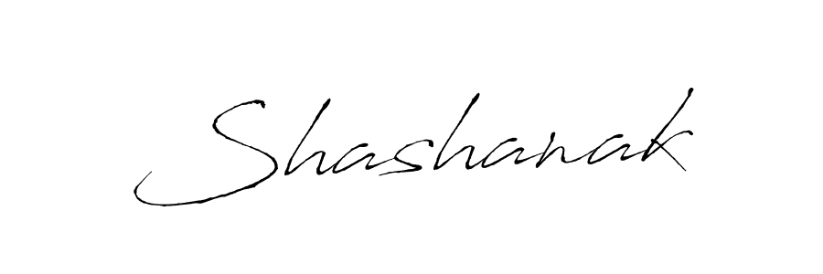 Make a beautiful signature design for name Shashanak. With this signature (Antro_Vectra) style, you can create a handwritten signature for free. Shashanak signature style 6 images and pictures png