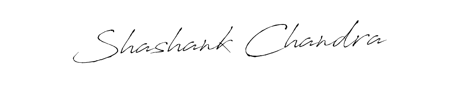 Shashank Chandra stylish signature style. Best Handwritten Sign (Antro_Vectra) for my name. Handwritten Signature Collection Ideas for my name Shashank Chandra. Shashank Chandra signature style 6 images and pictures png