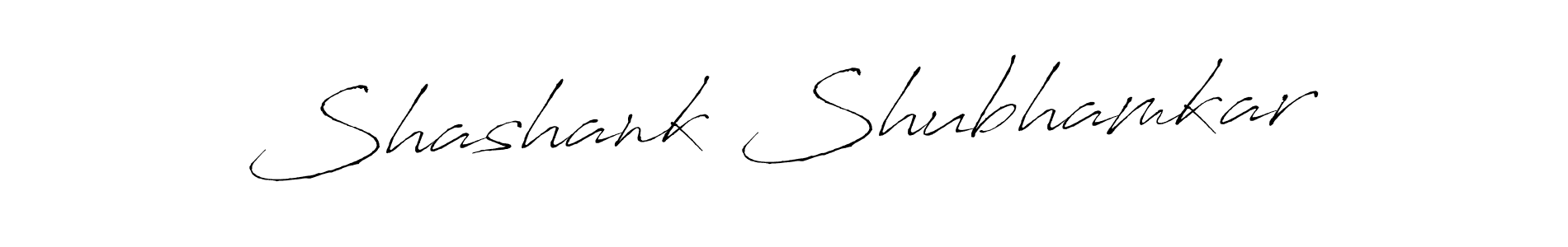 Make a beautiful signature design for name Shashank Shubhamkar. With this signature (Antro_Vectra) style, you can create a handwritten signature for free. Shashank Shubhamkar signature style 6 images and pictures png