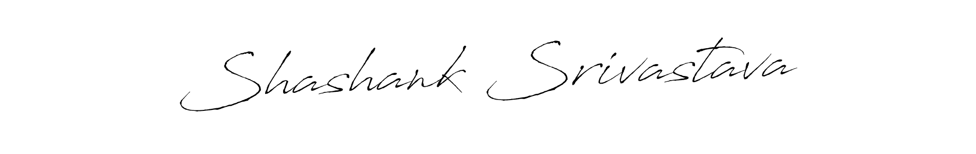 Design your own signature with our free online signature maker. With this signature software, you can create a handwritten (Antro_Vectra) signature for name Shashank Srivastava. Shashank Srivastava signature style 6 images and pictures png