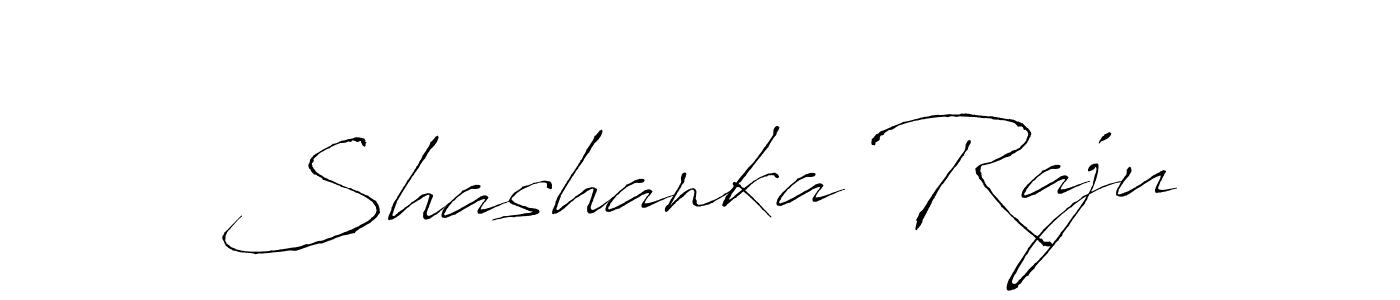 How to make Shashanka Raju signature? Antro_Vectra is a professional autograph style. Create handwritten signature for Shashanka Raju name. Shashanka Raju signature style 6 images and pictures png