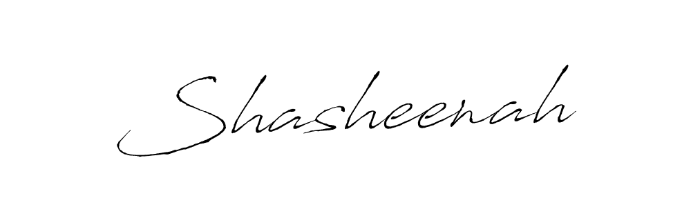 Make a beautiful signature design for name Shasheenah. With this signature (Antro_Vectra) style, you can create a handwritten signature for free. Shasheenah signature style 6 images and pictures png