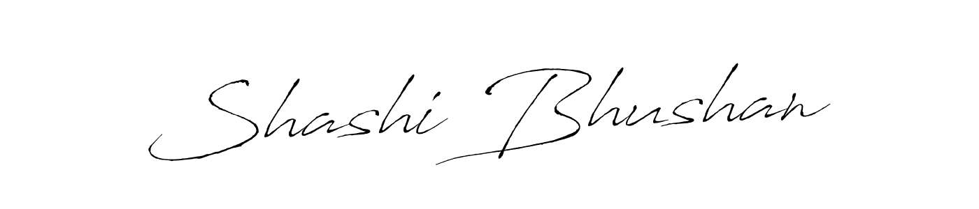 Use a signature maker to create a handwritten signature online. With this signature software, you can design (Antro_Vectra) your own signature for name Shashi Bhushan. Shashi Bhushan signature style 6 images and pictures png