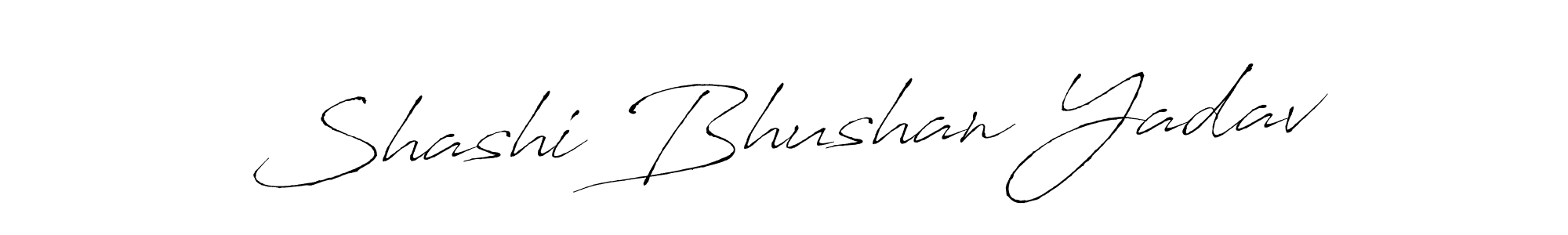 Also we have Shashi Bhushan Yadav name is the best signature style. Create professional handwritten signature collection using Antro_Vectra autograph style. Shashi Bhushan Yadav signature style 6 images and pictures png