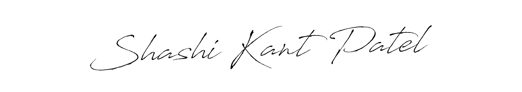 You should practise on your own different ways (Antro_Vectra) to write your name (Shashi Kant Patel) in signature. don't let someone else do it for you. Shashi Kant Patel signature style 6 images and pictures png