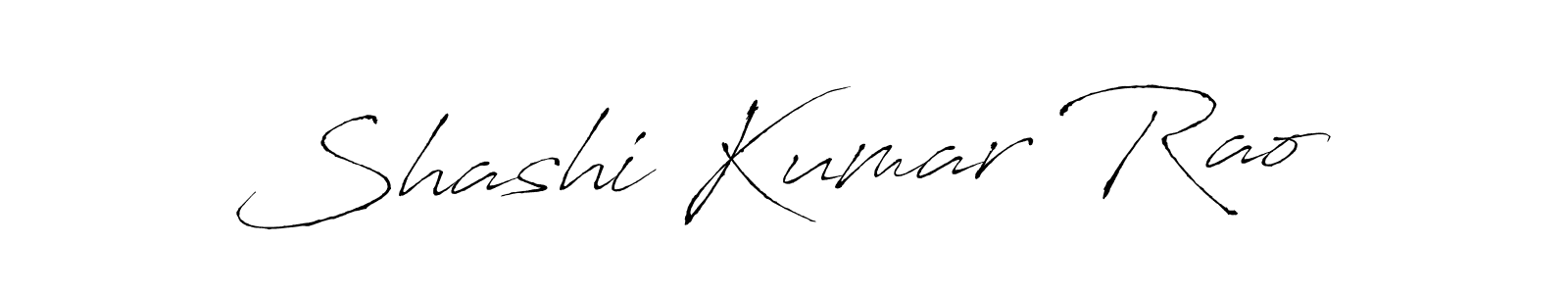 Create a beautiful signature design for name Shashi Kumar Rao. With this signature (Antro_Vectra) fonts, you can make a handwritten signature for free. Shashi Kumar Rao signature style 6 images and pictures png