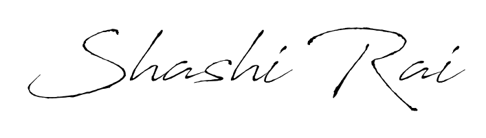 If you are searching for the best signature style for your name Shashi Rai, here we have designed multiple signature styles using Antro_Vectra. Shashi Rai signature style 6 images and pictures png