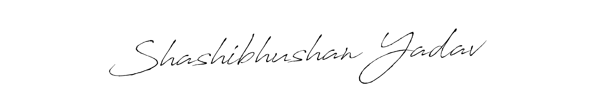 Use a signature maker to create a handwritten signature online. With this signature software, you can design (Antro_Vectra) your own signature for name Shashibhushan Yadav. Shashibhushan Yadav signature style 6 images and pictures png