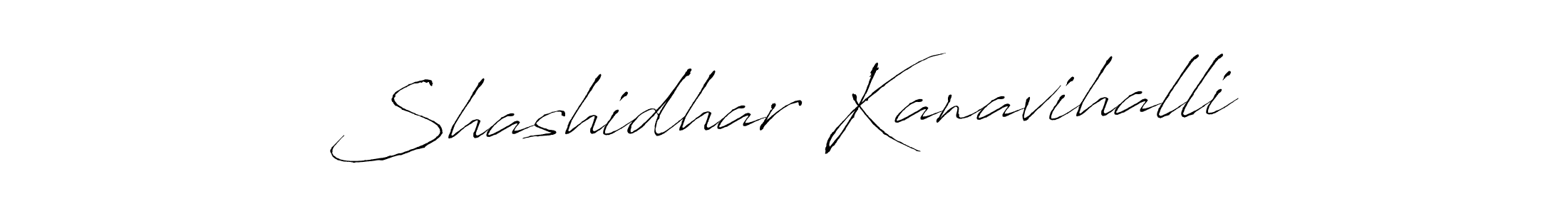 Design your own signature with our free online signature maker. With this signature software, you can create a handwritten (Antro_Vectra) signature for name Shashidhar Kanavihalli. Shashidhar Kanavihalli signature style 6 images and pictures png