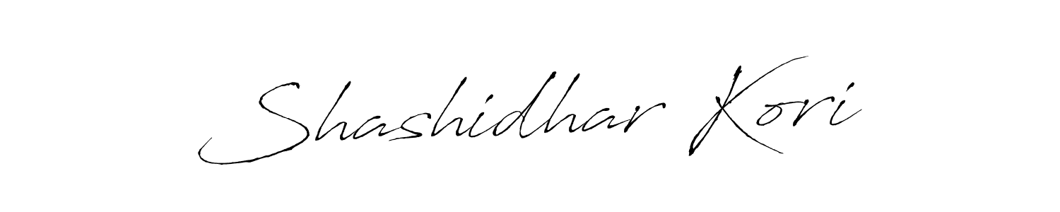 Make a beautiful signature design for name Shashidhar Kori. With this signature (Antro_Vectra) style, you can create a handwritten signature for free. Shashidhar Kori signature style 6 images and pictures png