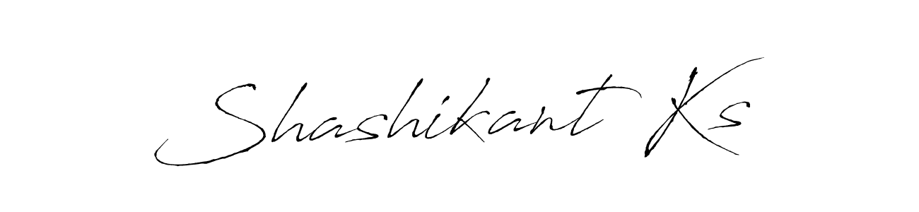Also we have Shashikant Ks name is the best signature style. Create professional handwritten signature collection using Antro_Vectra autograph style. Shashikant Ks signature style 6 images and pictures png