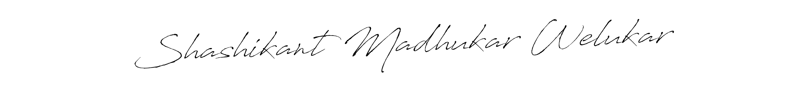 Also we have Shashikant Madhukar Welukar name is the best signature style. Create professional handwritten signature collection using Antro_Vectra autograph style. Shashikant Madhukar Welukar signature style 6 images and pictures png