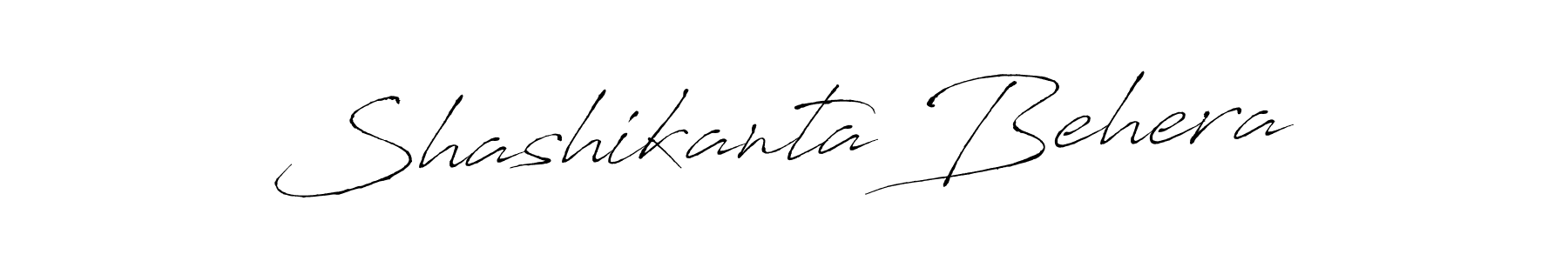 Design your own signature with our free online signature maker. With this signature software, you can create a handwritten (Antro_Vectra) signature for name Shashikanta Behera. Shashikanta Behera signature style 6 images and pictures png