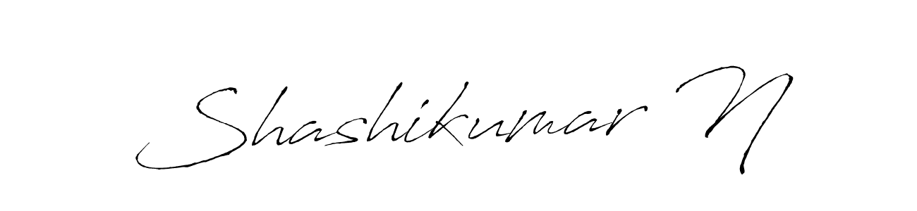 Shashikumar N stylish signature style. Best Handwritten Sign (Antro_Vectra) for my name. Handwritten Signature Collection Ideas for my name Shashikumar N. Shashikumar N signature style 6 images and pictures png