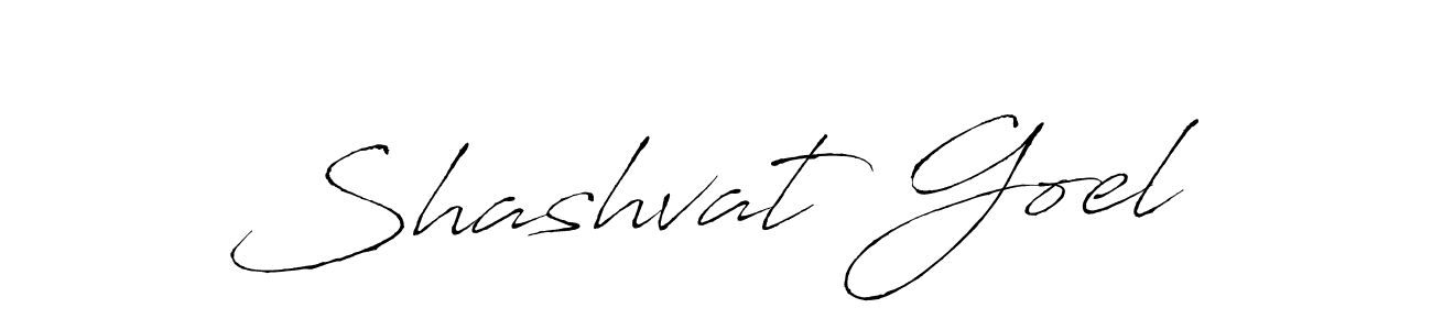 Use a signature maker to create a handwritten signature online. With this signature software, you can design (Antro_Vectra) your own signature for name Shashvat Goel. Shashvat Goel signature style 6 images and pictures png