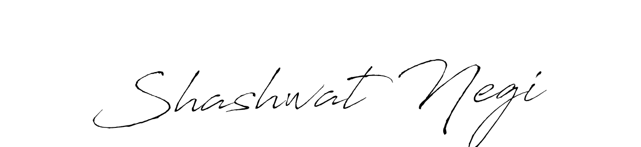 Make a beautiful signature design for name Shashwat Negi. With this signature (Antro_Vectra) style, you can create a handwritten signature for free. Shashwat Negi signature style 6 images and pictures png