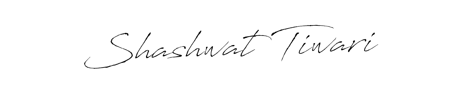 Make a beautiful signature design for name Shashwat Tiwari. With this signature (Antro_Vectra) style, you can create a handwritten signature for free. Shashwat Tiwari signature style 6 images and pictures png