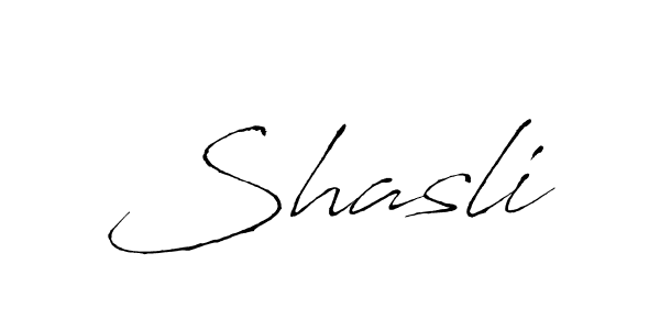 Similarly Antro_Vectra is the best handwritten signature design. Signature creator online .You can use it as an online autograph creator for name Shasli. Shasli signature style 6 images and pictures png