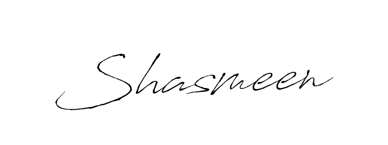 Design your own signature with our free online signature maker. With this signature software, you can create a handwritten (Antro_Vectra) signature for name Shasmeen. Shasmeen signature style 6 images and pictures png